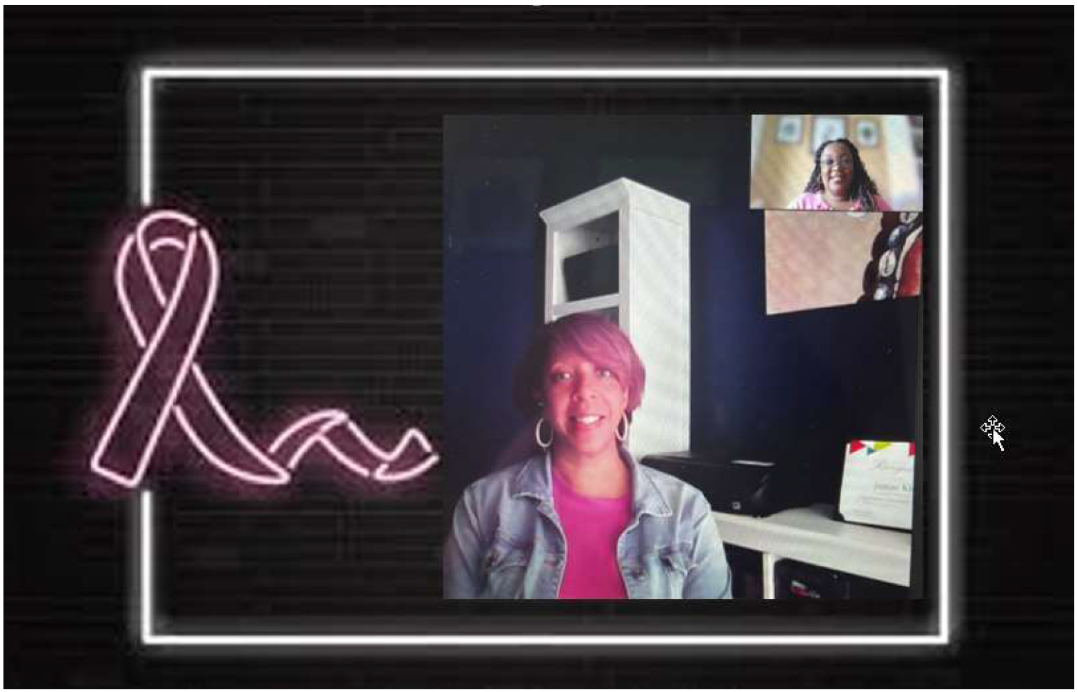 "We support Breast Cancer Awareness to honor survivors, to remember the those that we lost, to support advancements towards a cure, and to promote early detection to give the girls a fighting chance."- Shanae James & Jamae King, Supervisors Electrical Design