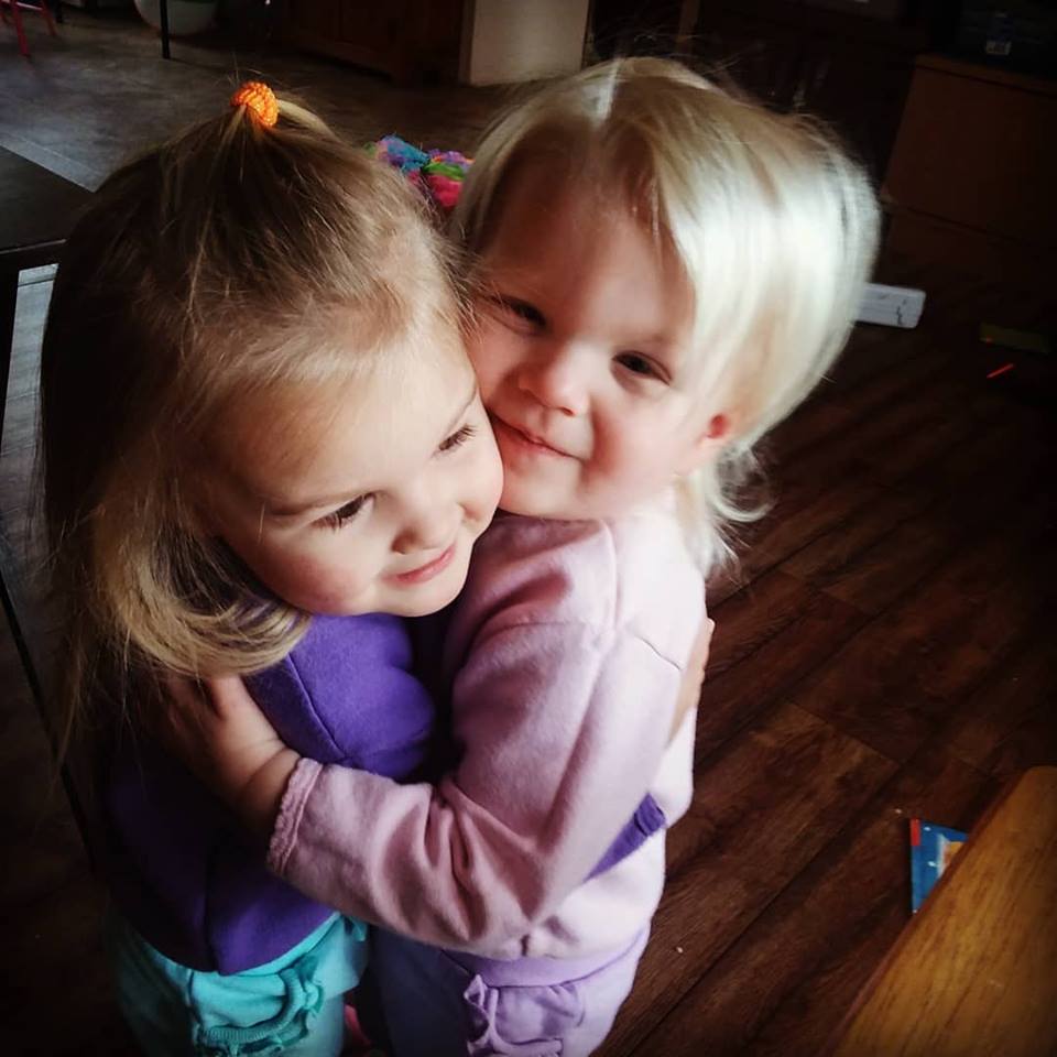 David Hogan - Got to stay safe to spoil these two granddaughters.